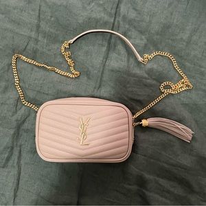 YSL Lou Mini Quilted Camera Bag